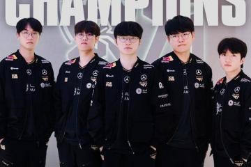 S15全球总决賽(sài)：T1夺得S15冠軍(jūn)，Gumayusi斩获全球总决賽(sài)FMVP