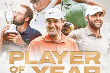 斯科蒂·舍弗勒(lēi)当选年度(dù)最佳(jiā)球员 阿尔德裡(lǐ)奇·波(bō)兹特被评为年度(dù)最佳(jiā)新秀