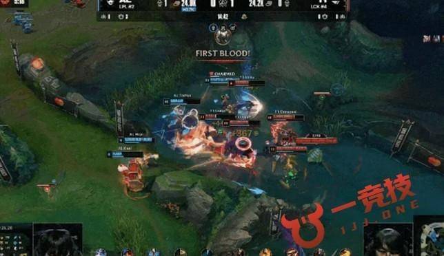 【一竞技1Jingji】LOL：全球总决赛 T1 3比2淘汰AL！