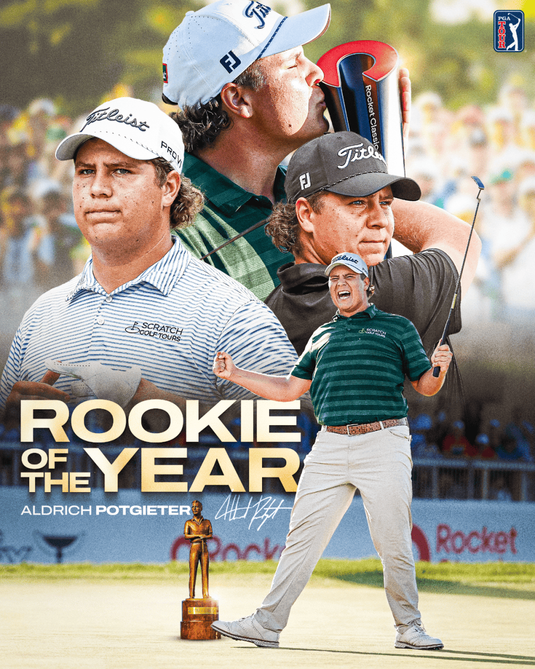 斯科蒂·舍弗勒(lēi)当选年度(dù)最佳(jiā)球员 阿尔德裡(lǐ)奇·波(bō)兹特被评为年度(dù)最佳(jiā)新秀